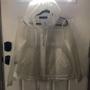 Rain jacket / Clear / Zara